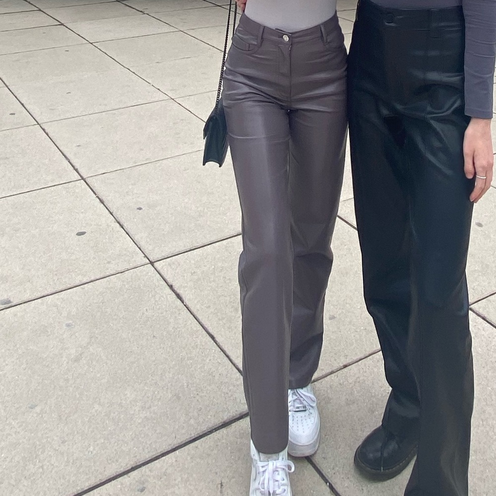 Aritzia Melina Leather Pants